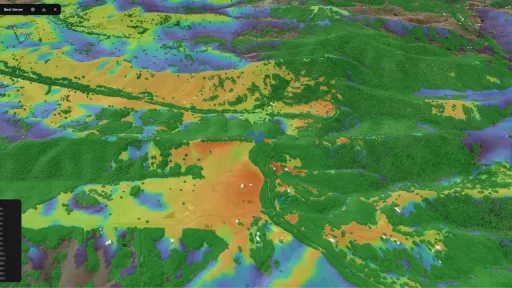 Rural Victorian Telstra 4G coverage heat map