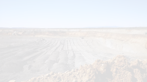 Open cut coal mine bulk dozer push