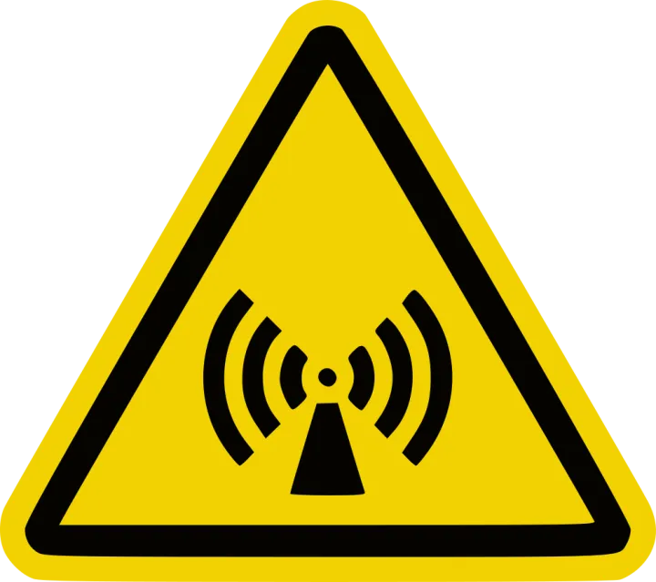 RF Hazard sign