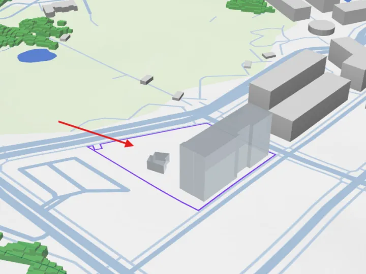 Greenfield building location